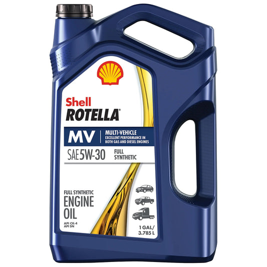Shell  T6 MV Multi-Vehicle Full Synthetic 5W-30 Diesel Engine Oil, 1 Gallon